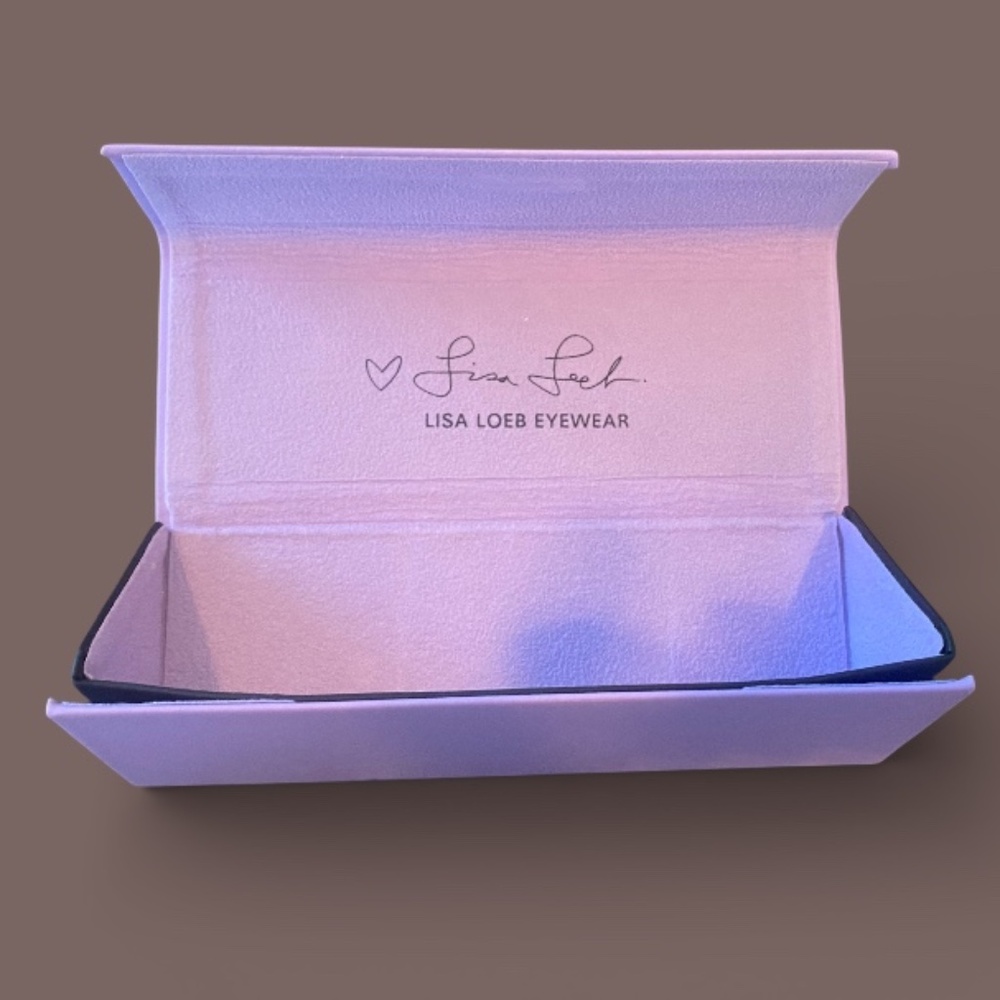 Lisa Loeb Folding Hard Eyeglass Case